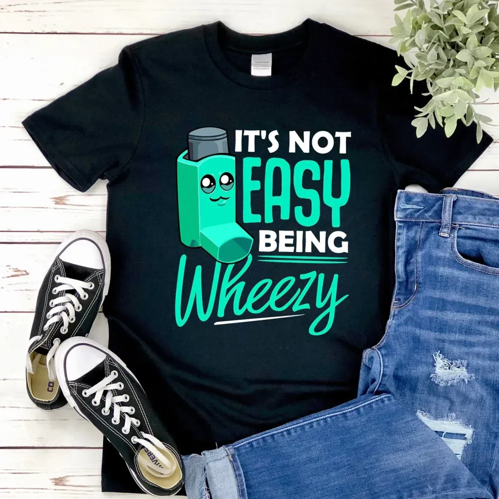 "It's Not Easy Being Wheezy" Tee