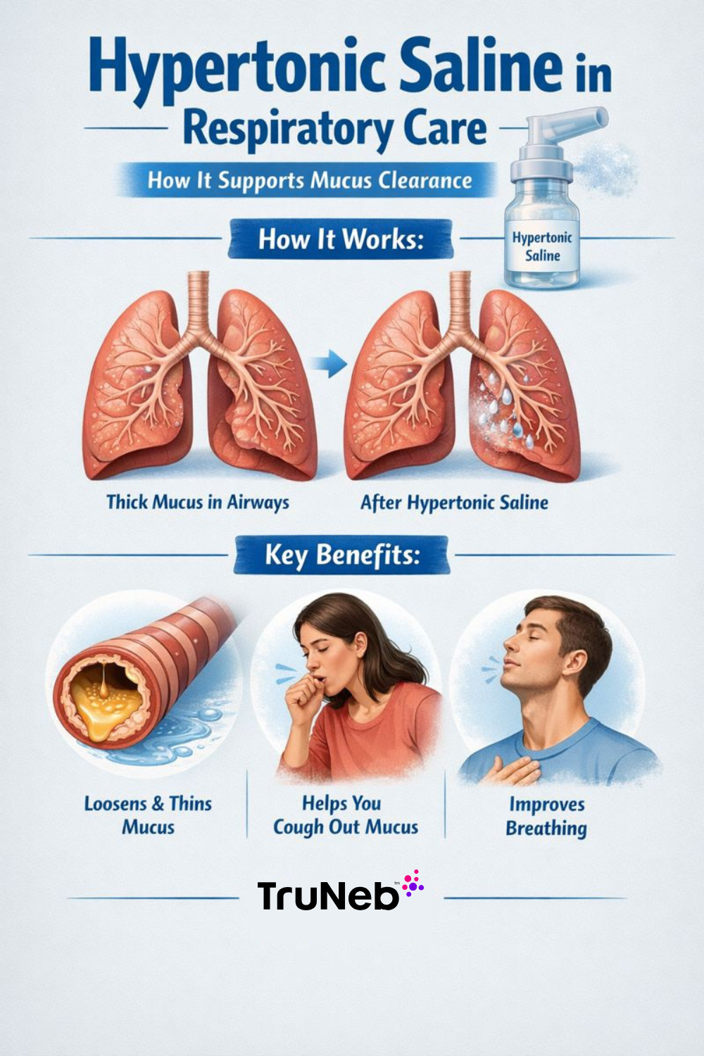 How Hypertonic Saline Helps You Breathe Easier