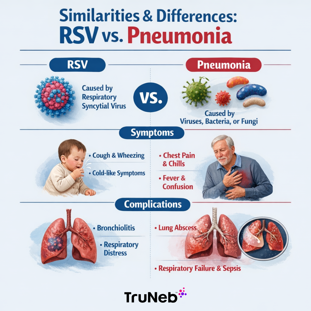 RSV vs Pneumonia Similarities and Differences