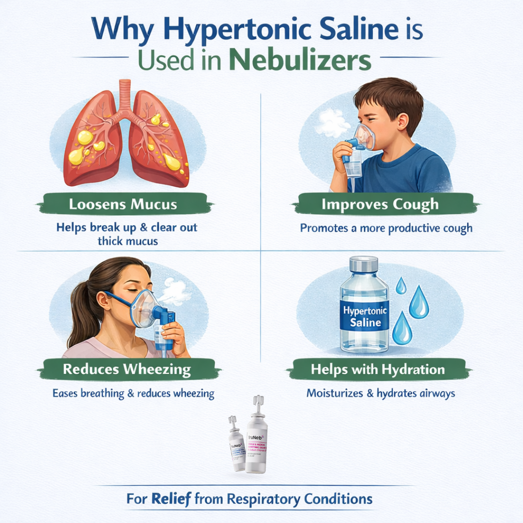 This Infographic Shows Why Hypertonic Saline is Used in Nebulizers